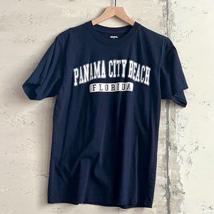 Panama City Beach T-Shirt - Navy - L